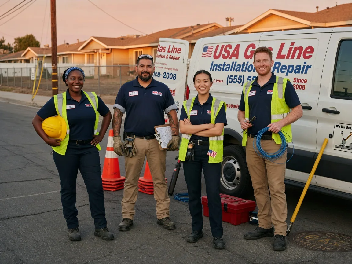 Gas Line Installation company in Sidney, IL