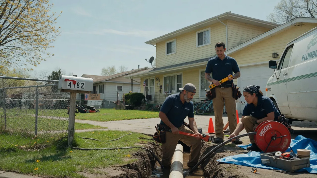 Gas Line Repair in Sidney, IL near me